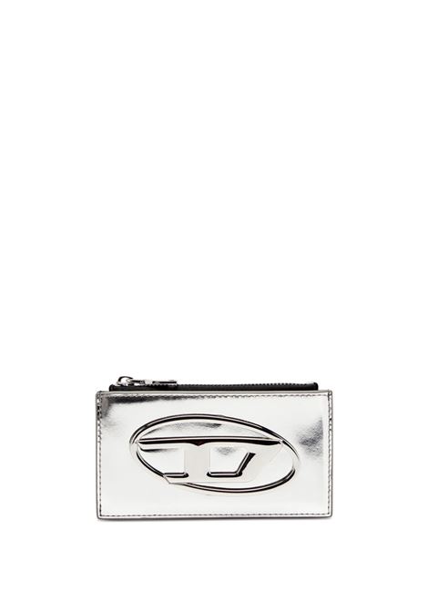 porta carte 1dr unisex argento DIESEL | X10270 PS202H0535